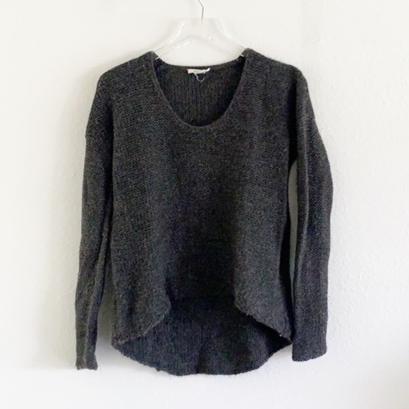 Helmut Lang Dark Grey Wool Knit Sweater P - Picture 1 of 8